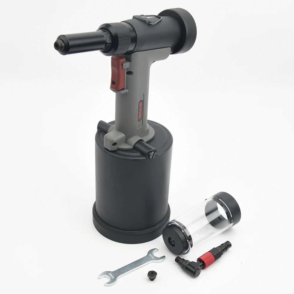 YOUSAILING Quality 4000HV 4.8 6.4mm Vacuum Pneumatic Hydraulic Riveter Gun Rivet Guns For 6.4mm Stainless Steel Rivets