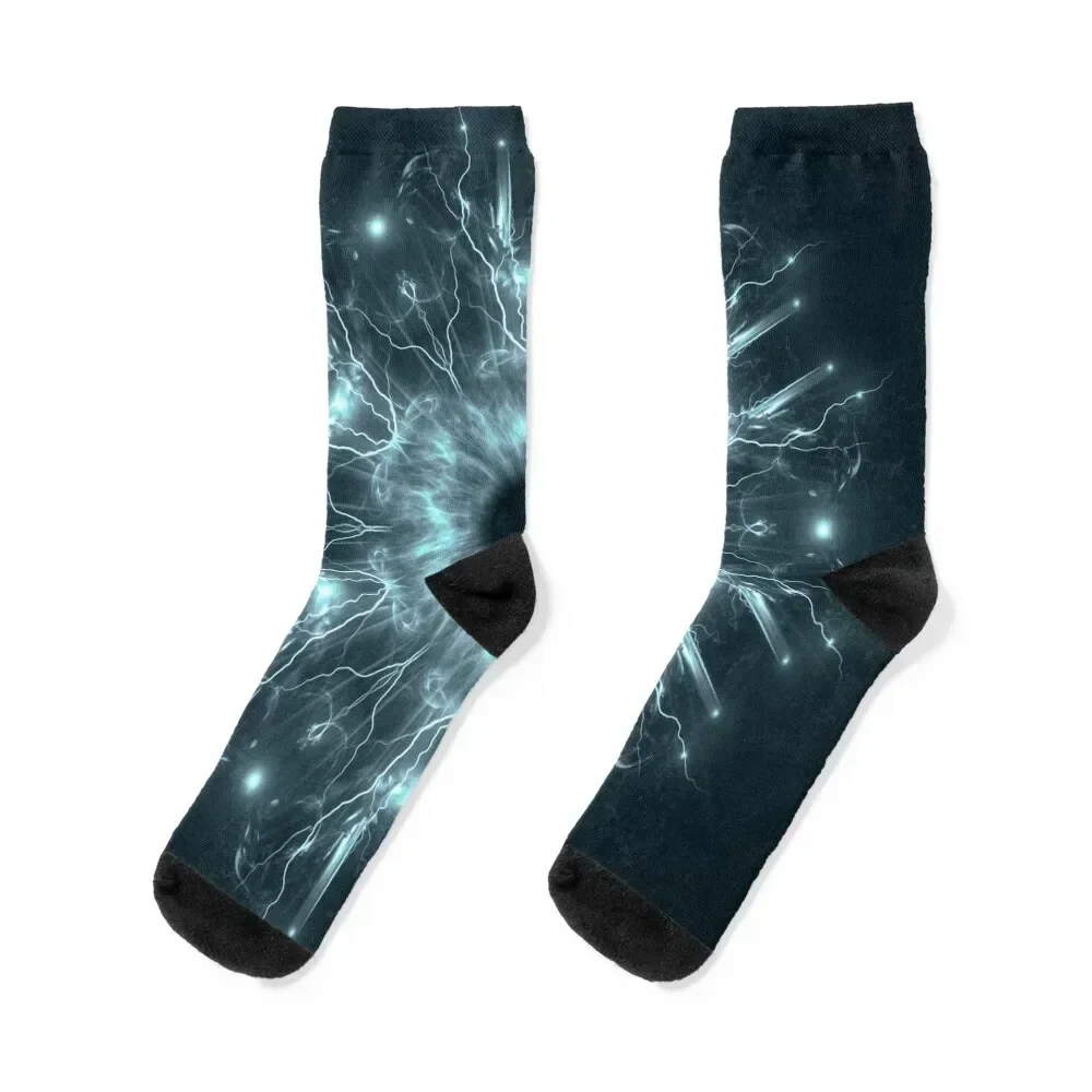 

Electric Eye Socks Rugby Stockings heated warm winter Socks Man Women's