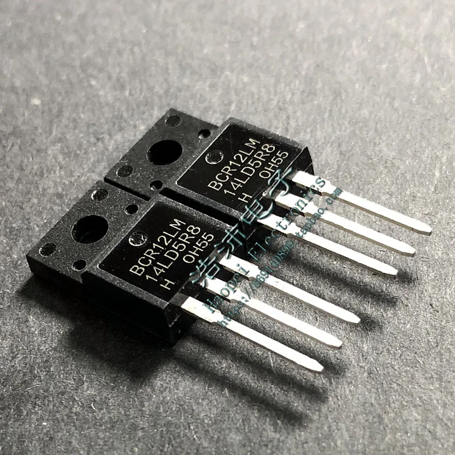 20PCS/BCR12LM-14LD bidirectional thyristor in stock 12A/700V TO-220F