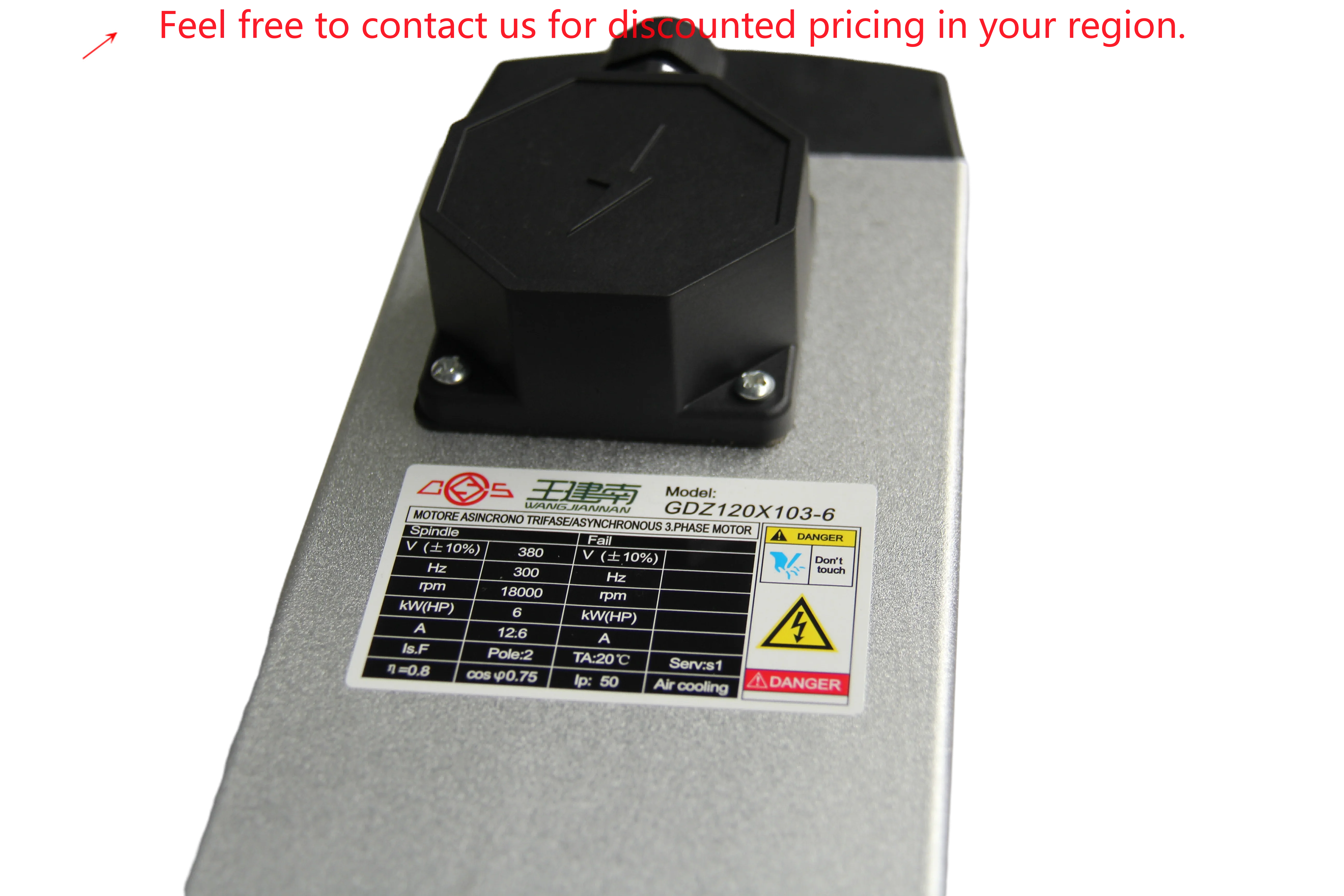

Changsheng 6kw GDZ Series Square Air Cooling High Speed CNC Router Spindle Motor For Engraving