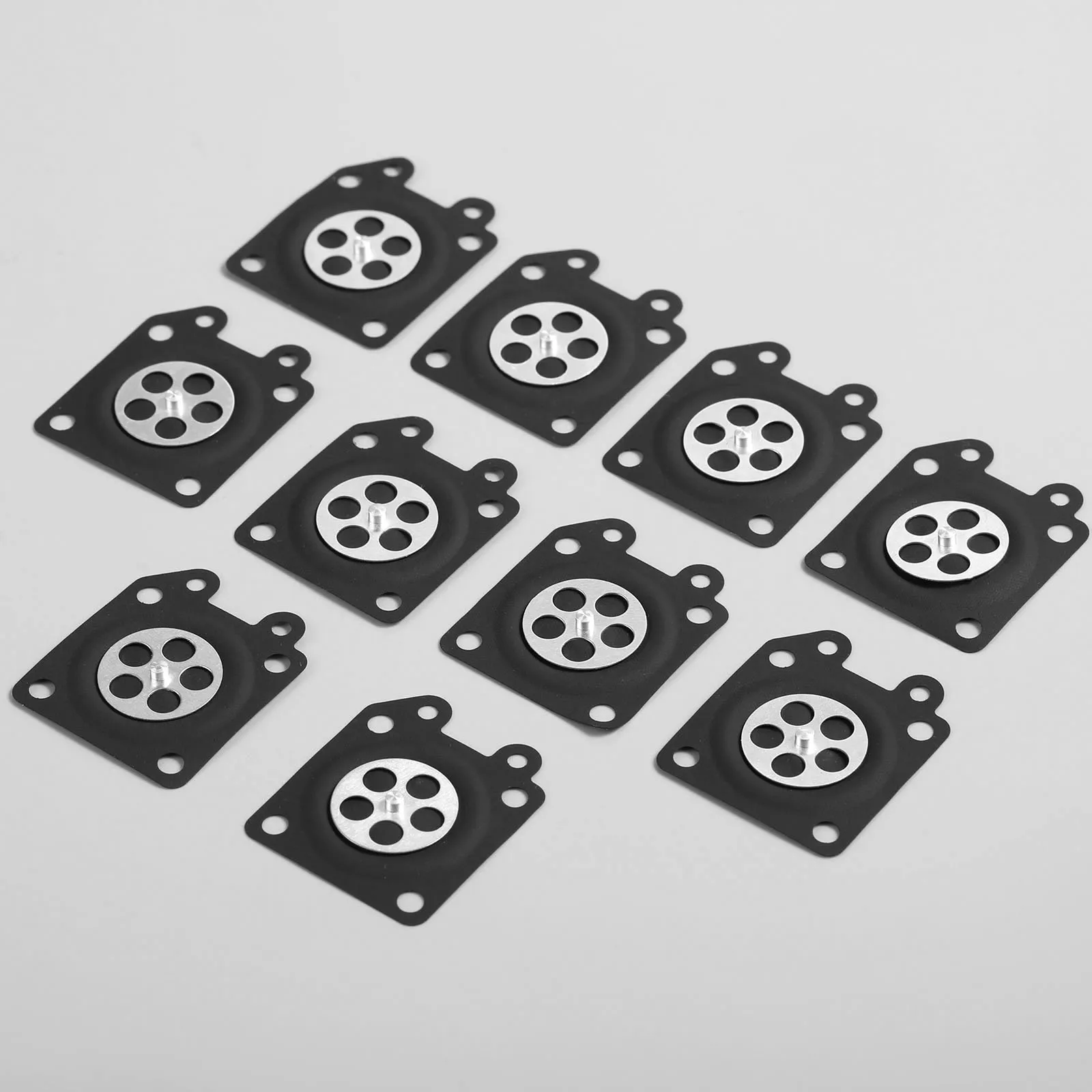 10Pcs Carburetor Repair Kit Metering Diaphragm Assembly for Walbro WA WTA WY WYJ  WYK WYM WYP WZ Carburetor Chainsaw Parts