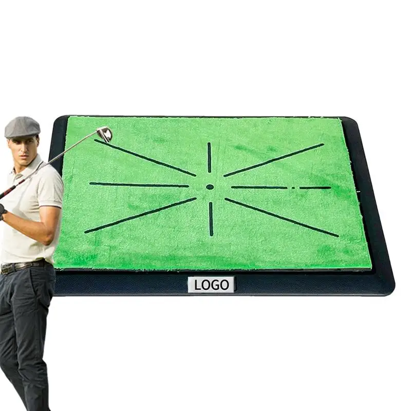 

Golf Swing Mat Home Golf Turf Advanced Detection Batting And Path Feedback Thickening Indoor Golf Mat For Indoor & Outdoor