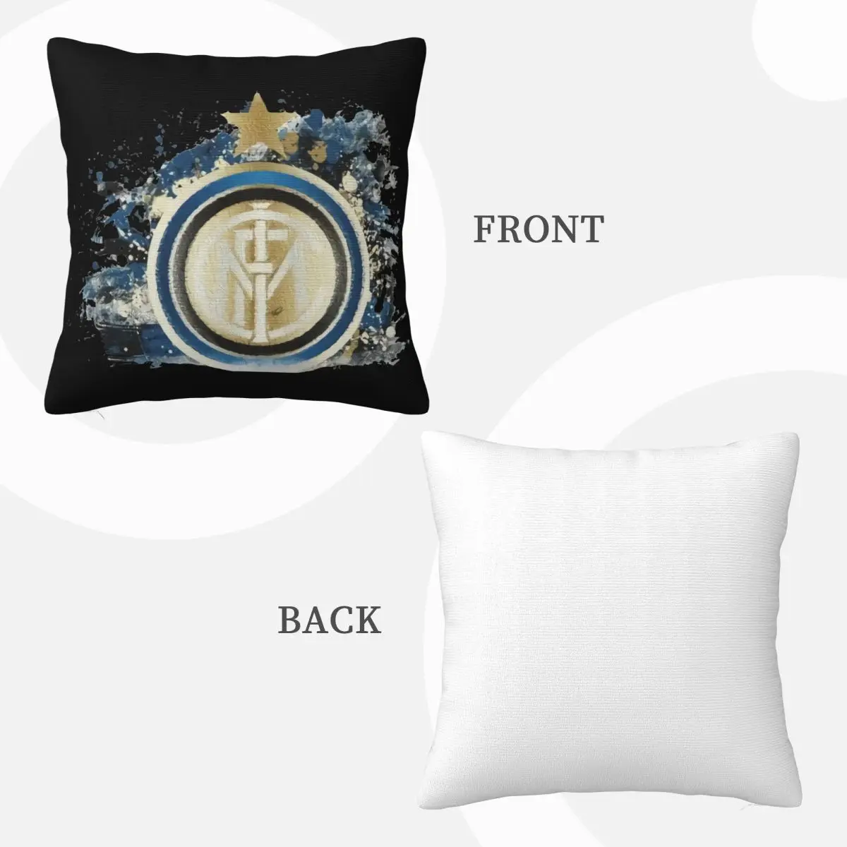 Maglia Maglietta Men Donna Sport Calcio Stemma Inter Inter Interista Kawaii Logo أحدث كيس وسادة