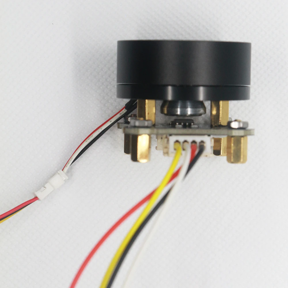 Motor CC sin escobillas de eje hueco 2804 con codificador magnético AS5600, Sensor Hall, Rotor exterior, Kit de Motor BLDC, compatible con Control FOC