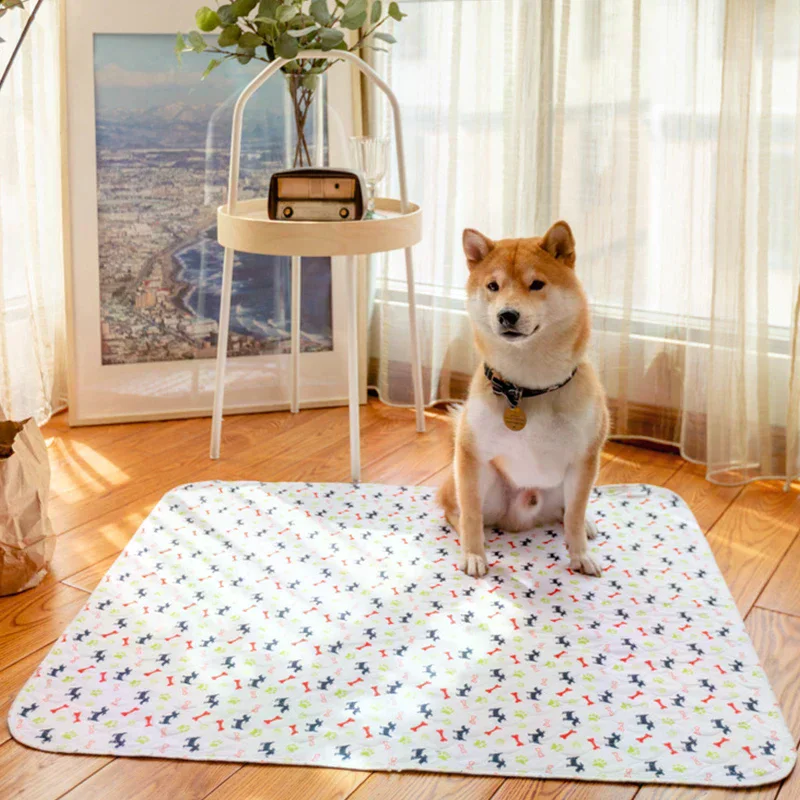 Puppy Pads With Pheromones, Washable PuppyPad Pee Pads, Ultra-Durable 4-Layer Leak-Proof Training Mats With Non-Slip Bottom