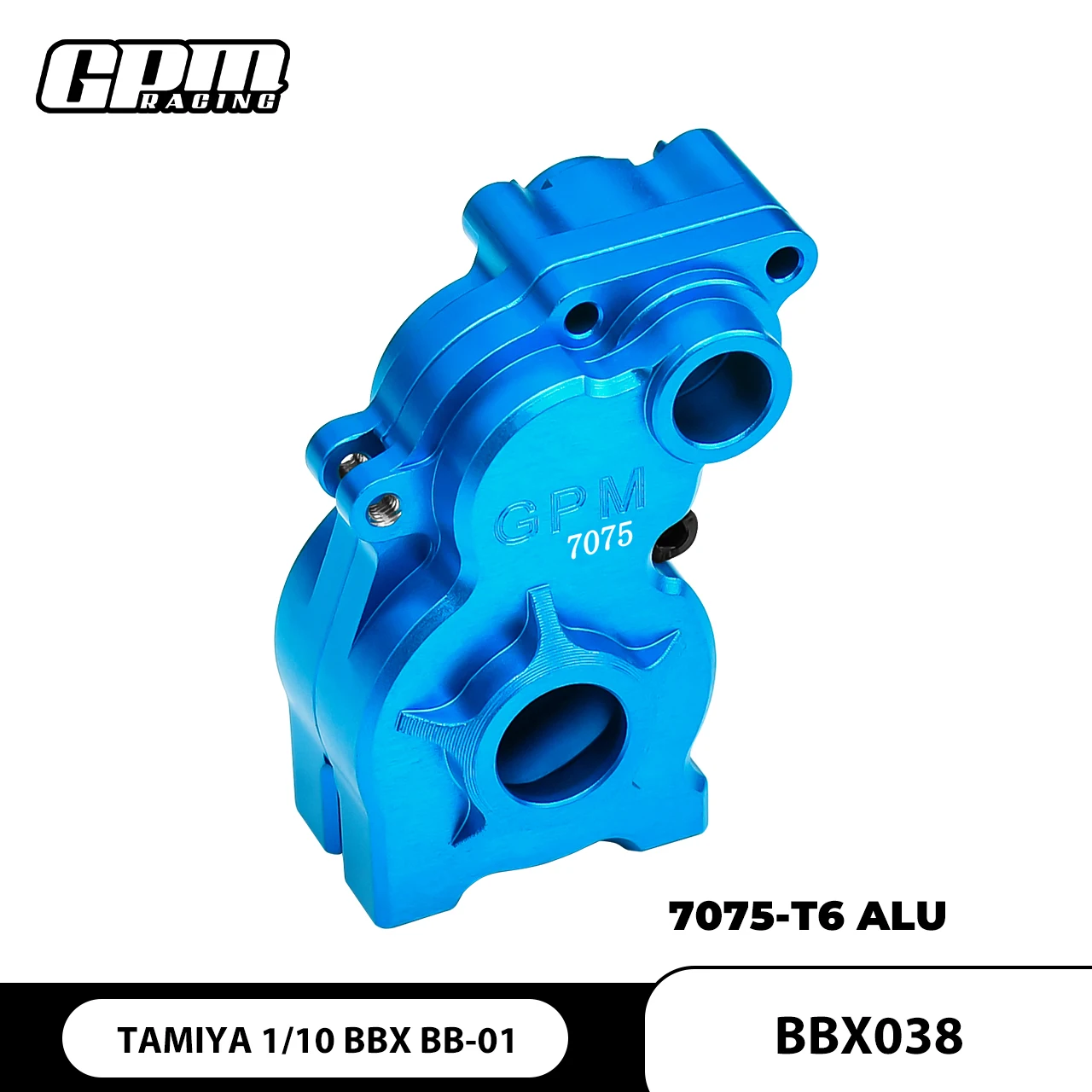 

Комплект алюминиевого корпуса коробки передач GPM 70775 TAMIYA 1/10 BBX BB-01 58719