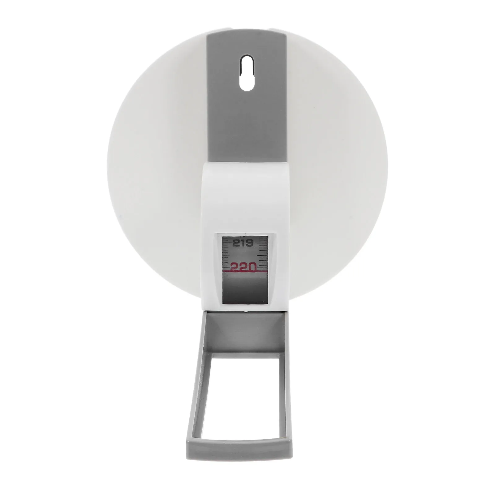 220 Cm Wall Mounted Retractable Height Measurement Tool for Kids and Adults Space Saving Digital Style Height Measuring