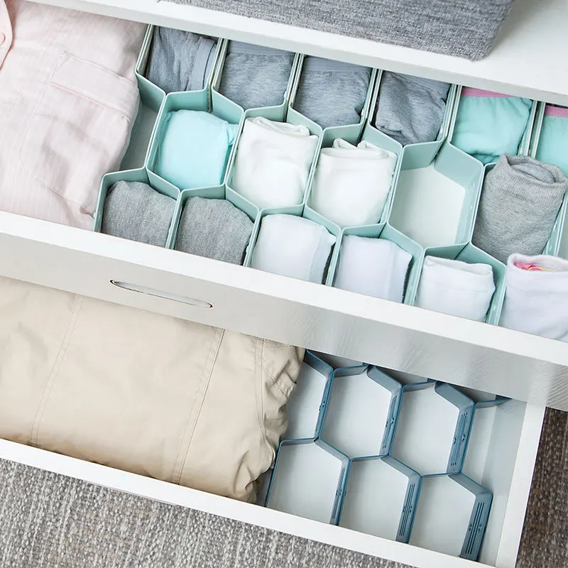 

Hot Sale Collapsible Organizer 13 Grid, Expandable Honeycomb Storage Box for Drawer Closet - Space Saving Home Organization