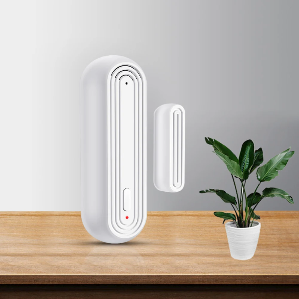 투야 스마트 와이파이 문짝 센서, 스마트 문짝 개폐 감지기, 와이파이 창 센서, 앱 홈 보안 경보 시스템, 90dB 사이렌