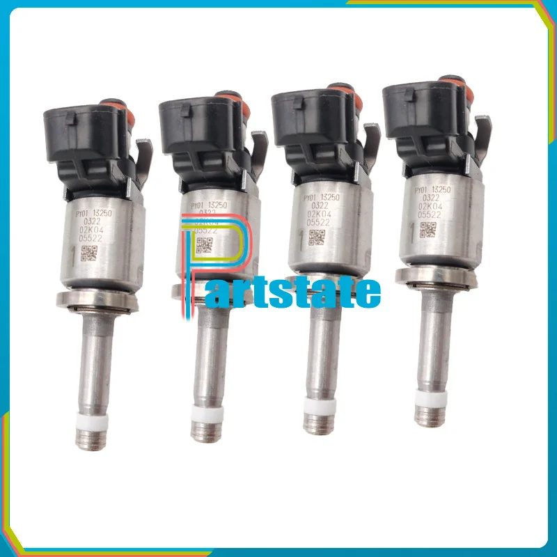 4 PCS Car Fuel Injectors Nozzle For Mazda 2 1.5L 2WD 2016 3 MX-5 CX-3 P510-13-250