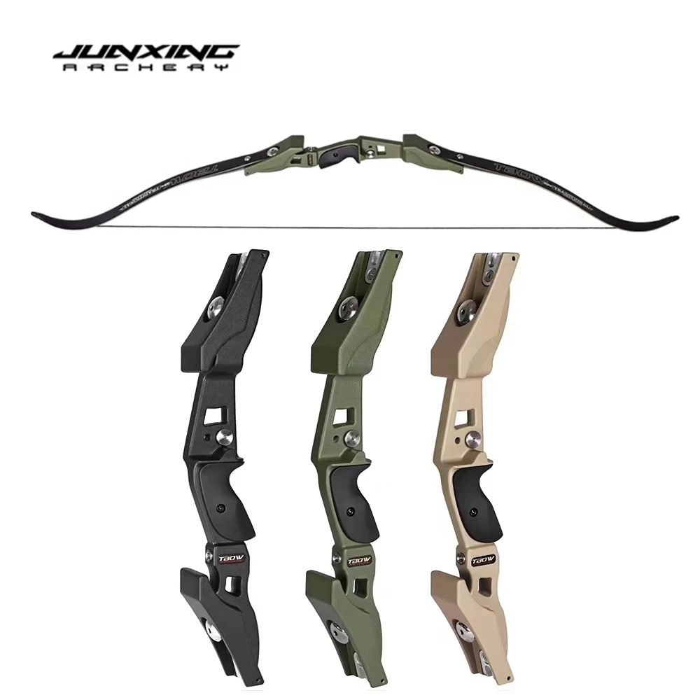 JUNXING B3 Recurve Bow Takedown ILF Interface 30-60lbs Draw Weight Right-Handed Archery Hunting Shooting Bow