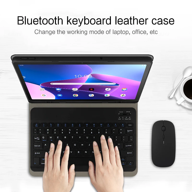 Keyboard Case For Lenovo Tab M10 Plus 3rd Gen 10.6