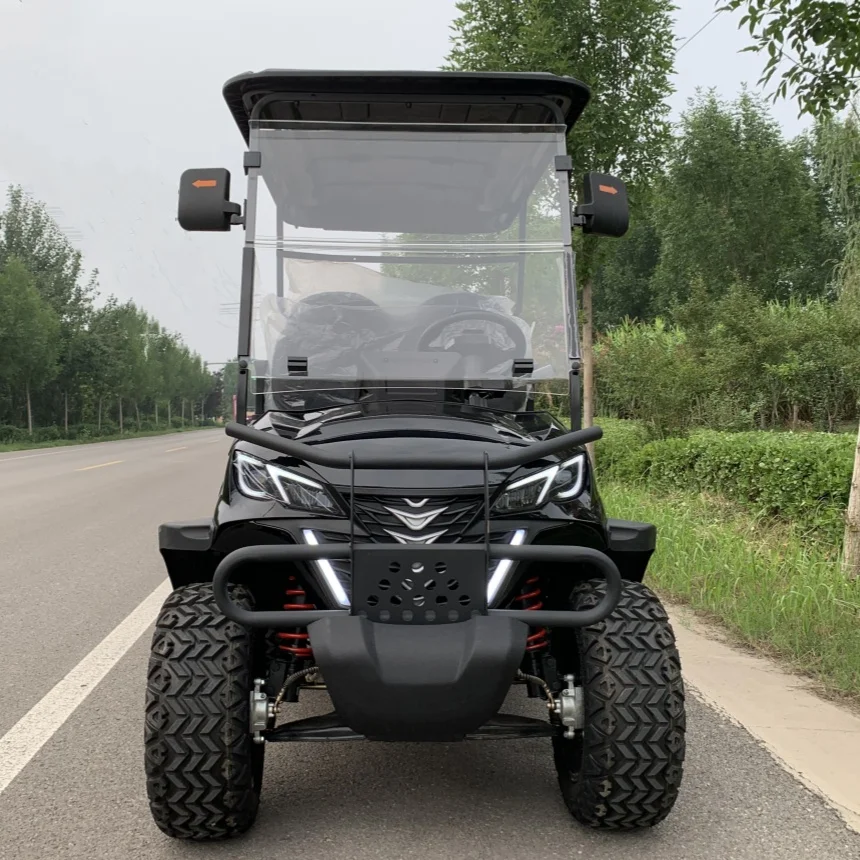 Factory Direct Sales Design 2+2 Person Electric Golf Cart Lithium Electric High Speed New Energy Electric Four-Wheel Vehicle