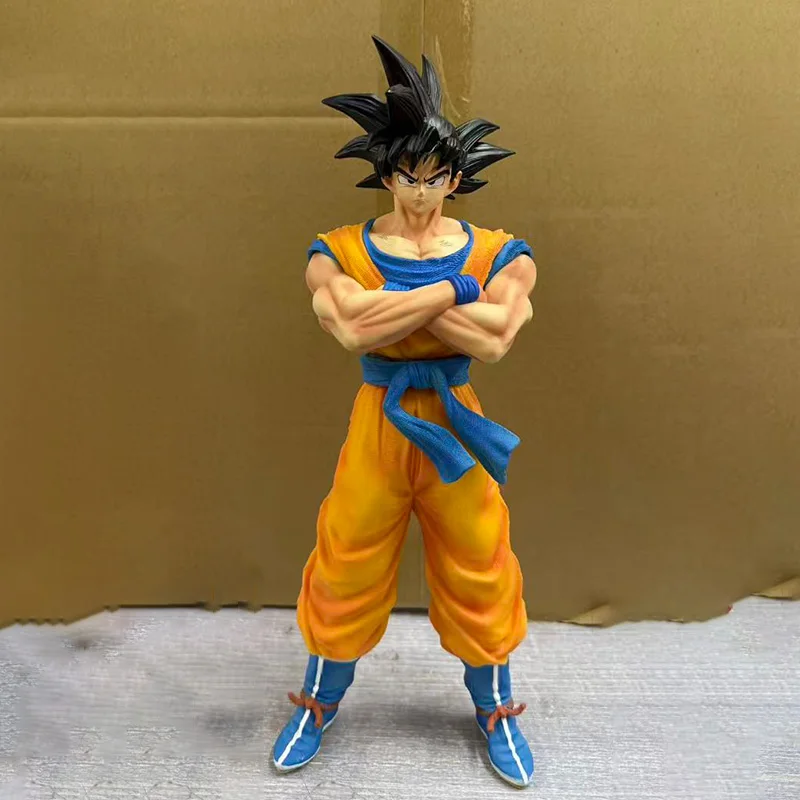 Figuras de acción de Dragon Ball Z Ginyu Goku, 30cm, Super Saiyan Son Goku, colección de estatuas de Pvc, modelo de juguetes, regalos