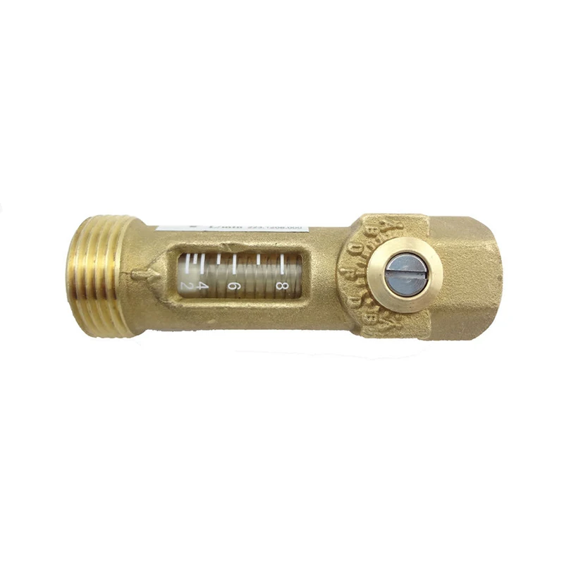 1 pcs of Brass Flow Meter Balancing Valve flow sensor