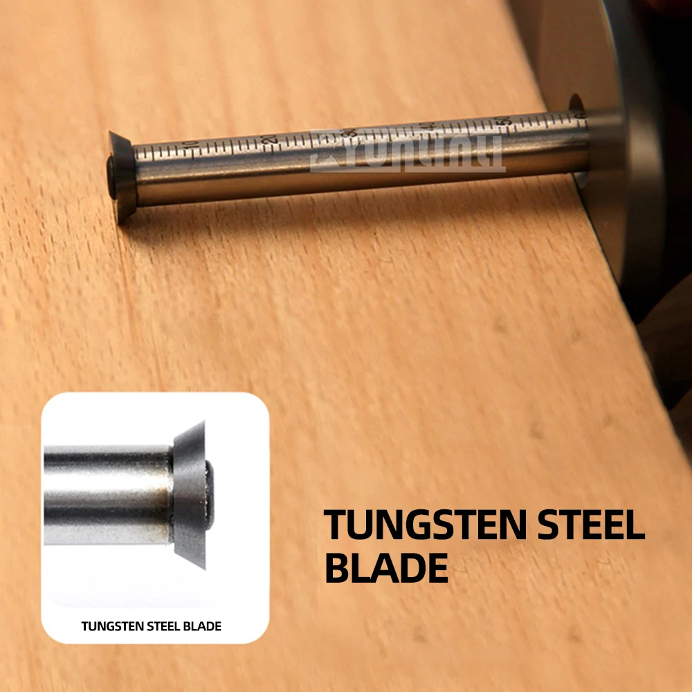 

Woodworking Scriber Paper Wood Marking Tools Carpenter Arc and Straight Line Dual Purpose Line Drawing Tools