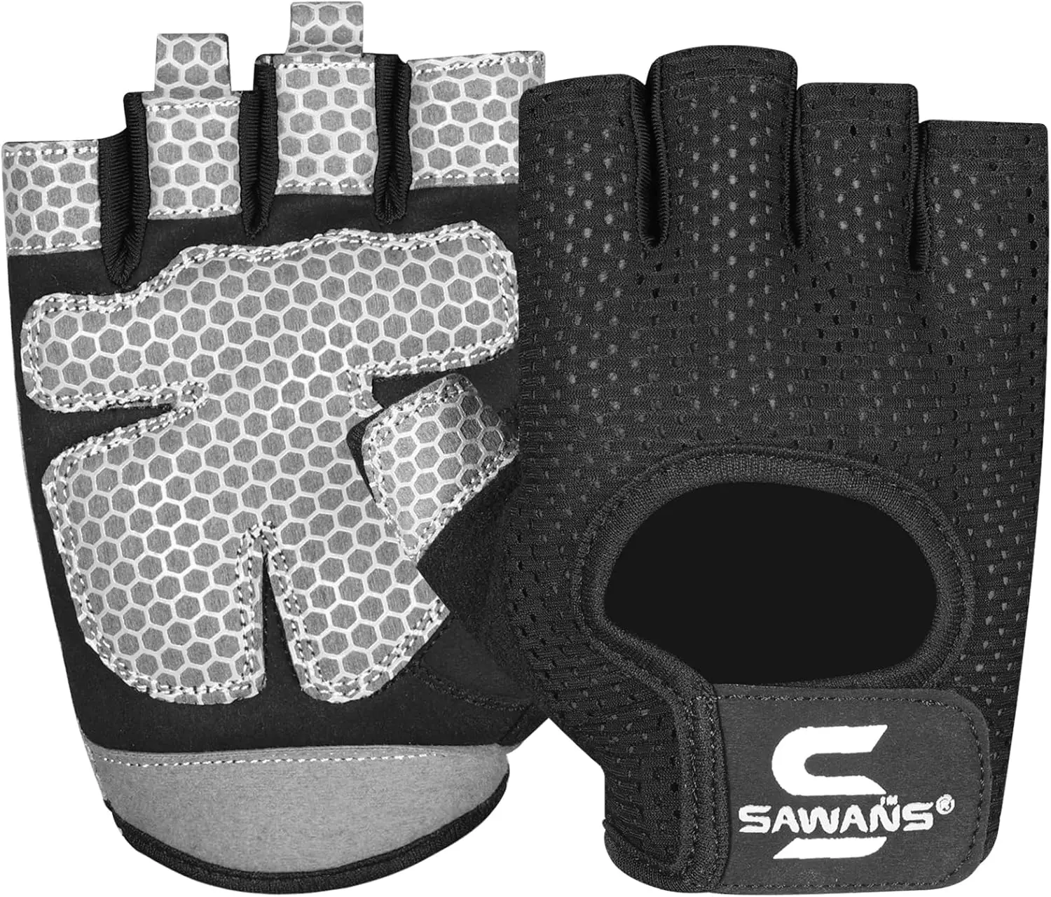 

Workout Gloves for Men Women, Weight Lifting Gym Gloves with Silicone Padded Palm, Breathable & Non-Slip, for Fitness, Cycling, Pull Ups