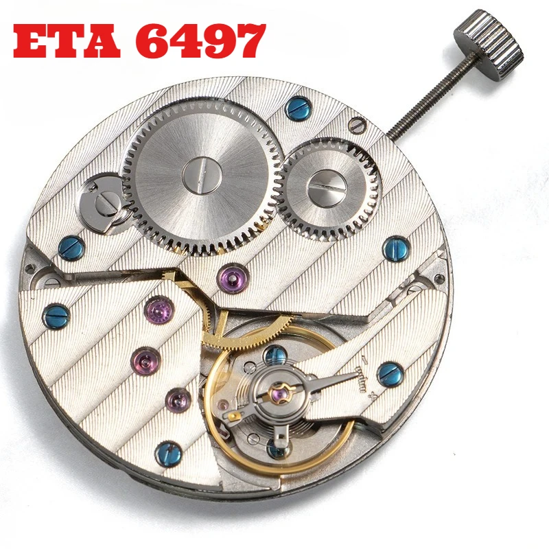 

21600 Mechanical Movement High Accuracy 17 Jewels Replace ETA 6497 Hand Winding Movement for Men's Watch Wrist Watch Men