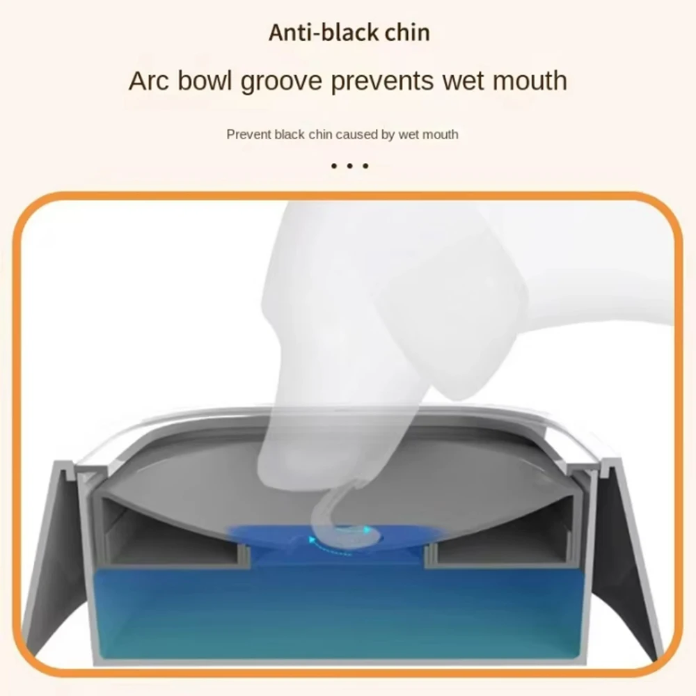 Pet Floating Bowl Drinking Water Bowl For Cats And Dogs Dog Drinking Water Bowl Floating Non-Wetting Mouth Cat Bowl view 4