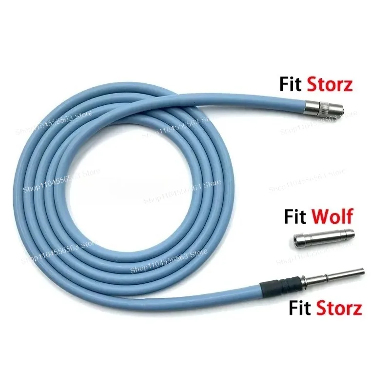 

Оптоволоконный кабель эндоскопа — φ 4 мм/φ 4,8 мм (1,8 м-3 м) для интерфейса Storz/Wolf (совместимость с автоклавом)