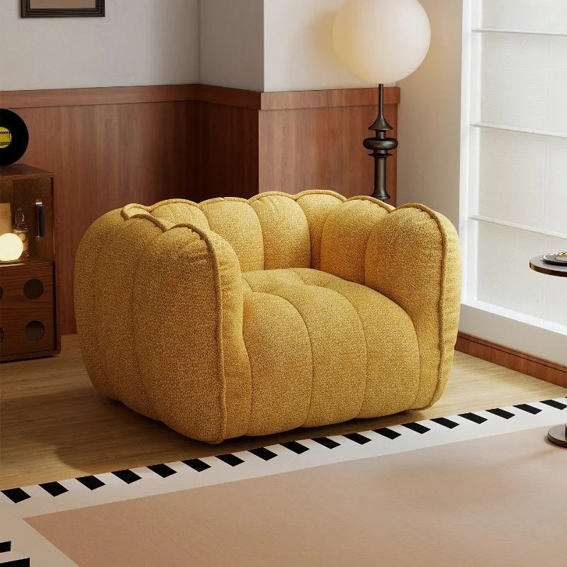 Lazy bean bag sofa single tatami bedroom balcony small sofa can lie down and sleep retro lazy