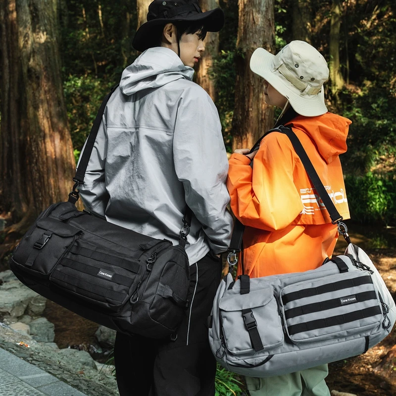 Versatile Casual Backpack Unisex Large Capacity Dry Wet Separation Travelling Bag with Shoe Compartment Storage Shoulders Bag