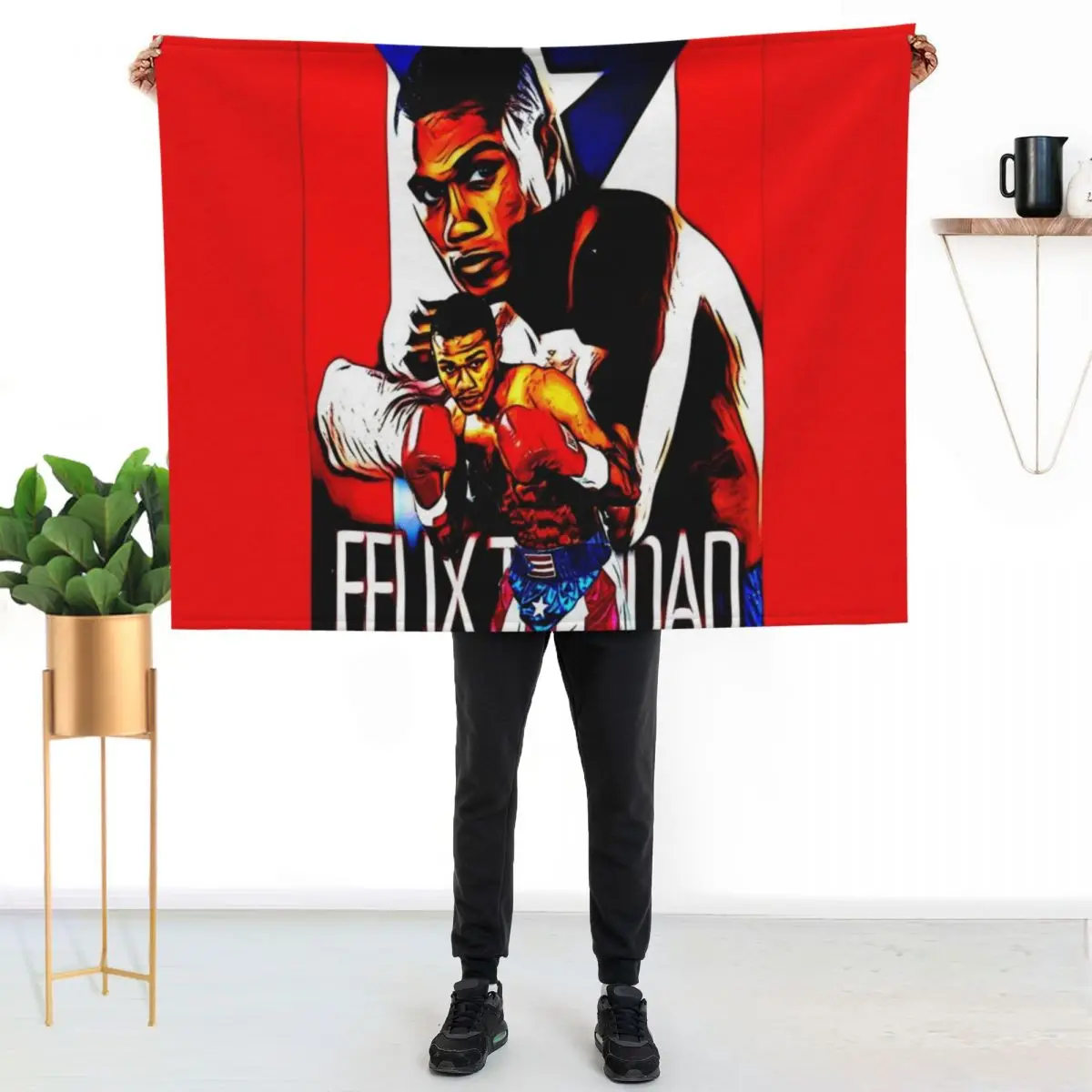 

Felix Trinidad Throw Blanket Thin Soft Blanket for Summer Night Sleeping