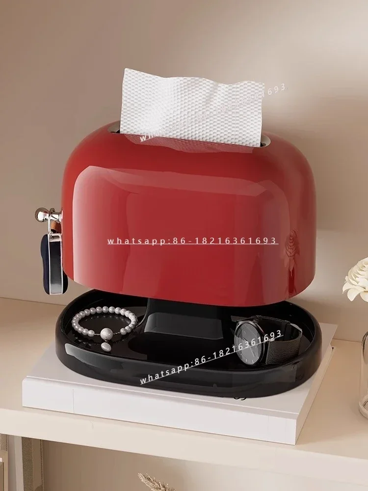 2006GOOD Light Luxury Tissue Box, Bedroom Desktop Creative Simple Pumping Carton