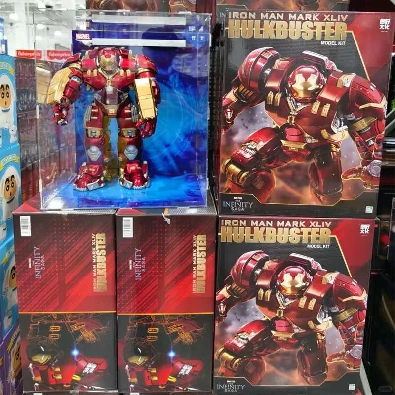 In Stock Fondjoy Toy Iron Man Figure Mark Hulkooster Hulkbuster Armor 1/7 Assembly Action Figures Doll Toy Christmas Gifts Hot