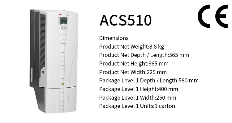 High Performance AB ACS510 VFD 1.1KW-160KW 380V Three Phase Frequency Converter AC Variable Frequency Drive Variable Drivers