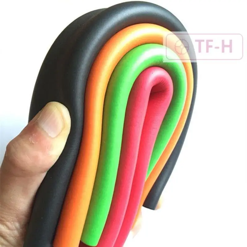 1M Lagging Thermal Insulation Pipe Fitness Handle Rubber NBR Sponge Foam Rubber Tube Wrap Home DIY Fitness Equipment