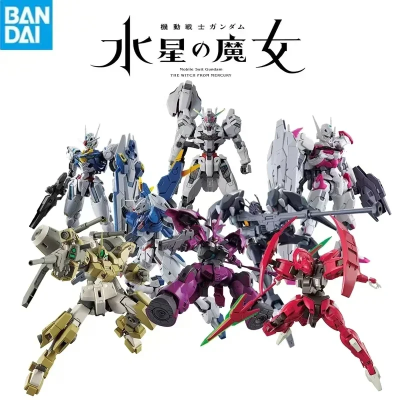 

Bandai Gundam Model Kit Aerial Action Figure HG 1/144 Lfrith The Witch of Mercury Anime Figures DARILBALDE Assembly Model Toys