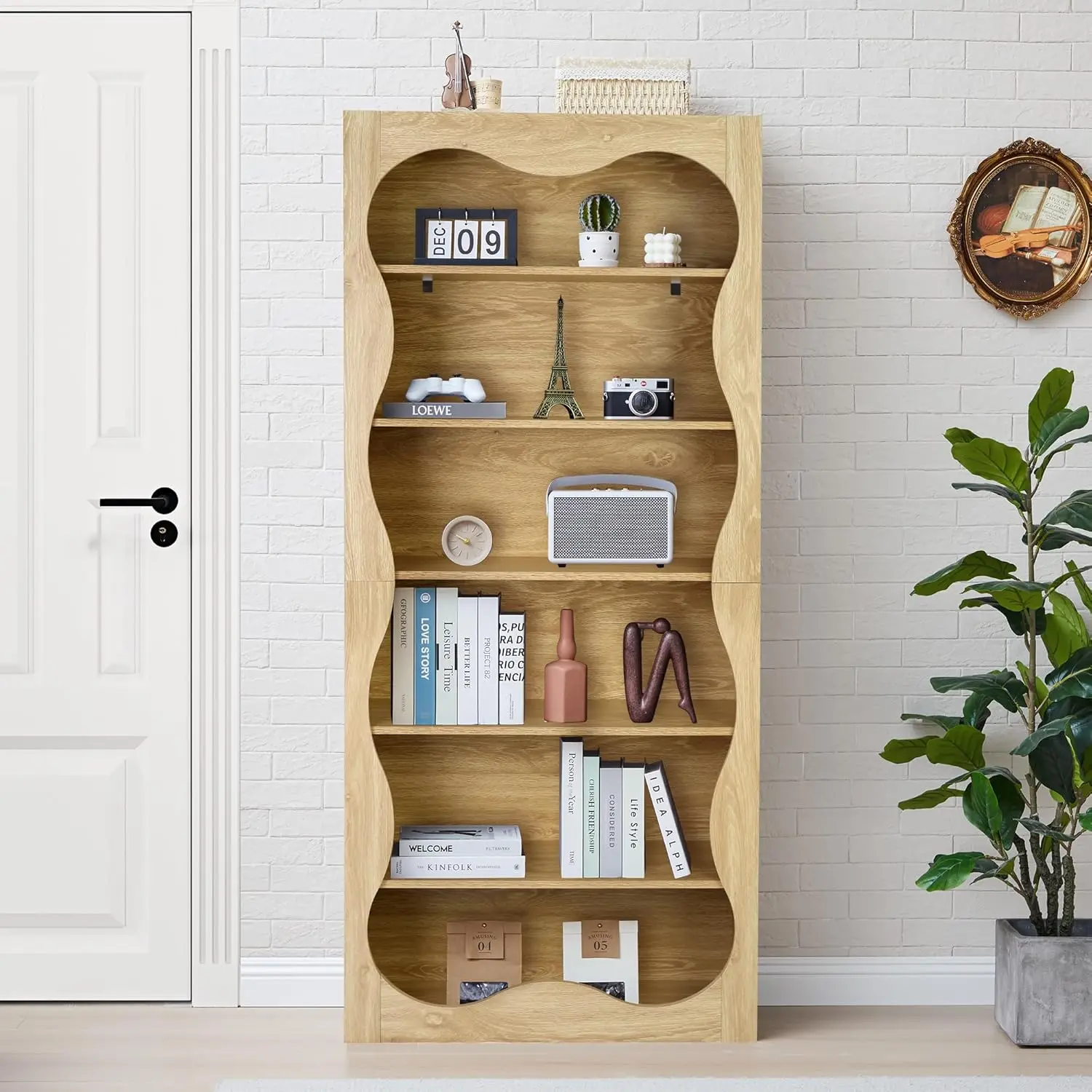 , 6 Tier Large Wood…