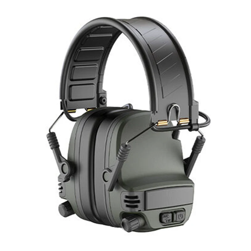 Soundproof Intercom Clip On For Helmet Hearing Protection Electronic Shooting Communication Noise Cancelling Industrial Earmuffs