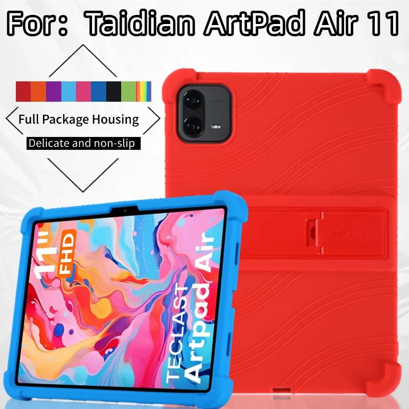 

Kids Case For Teclast ArtPad Air 11 inch 2025 Shockproof Tablet Cover for ArtPad Air 11 Silicon Stand Protective Shell