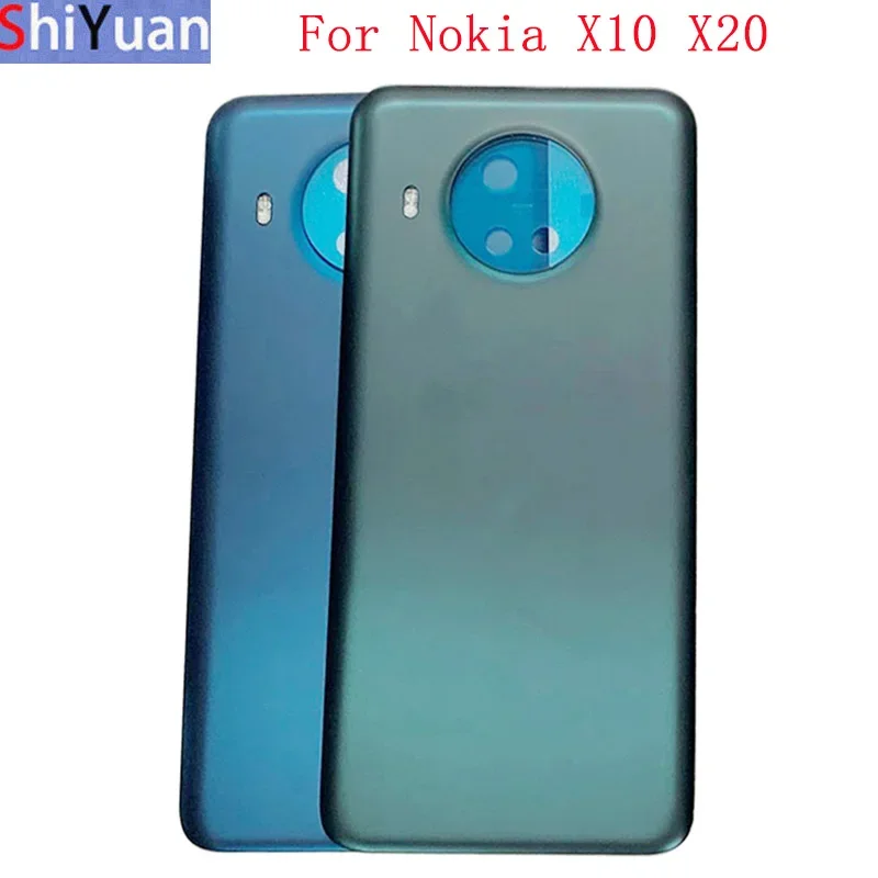 

Battery Cover Rear Door Housing Case For Nokia X10 X20 Back Cover with Adhesive Sticker Repair Parts