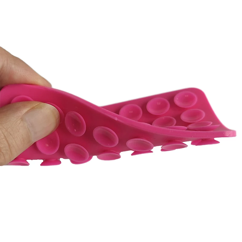 ST Silicone Anti-Slip Single Sided Glue Mount Back Stickers 24Suction Phone Holder Multifunctional Suction Cup Mat Wall Stand