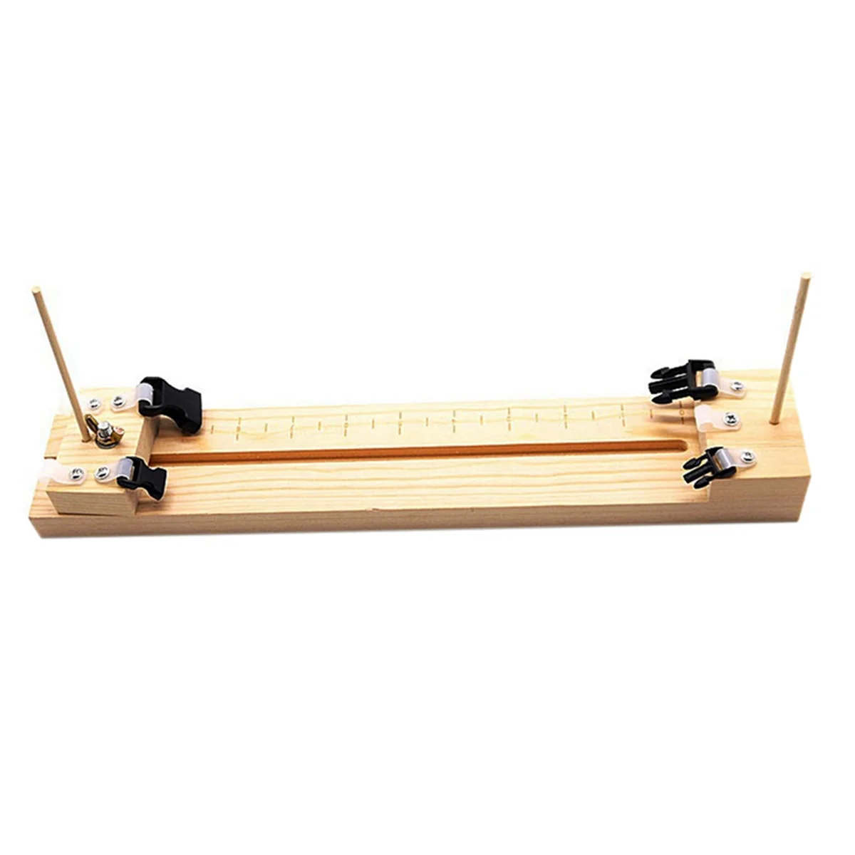 

A95G Diy Tool Bracelet Woven Workbench Length Adjustable Manual Wooden Paracord Jigs Set Rope Weaving Maker Platform,A