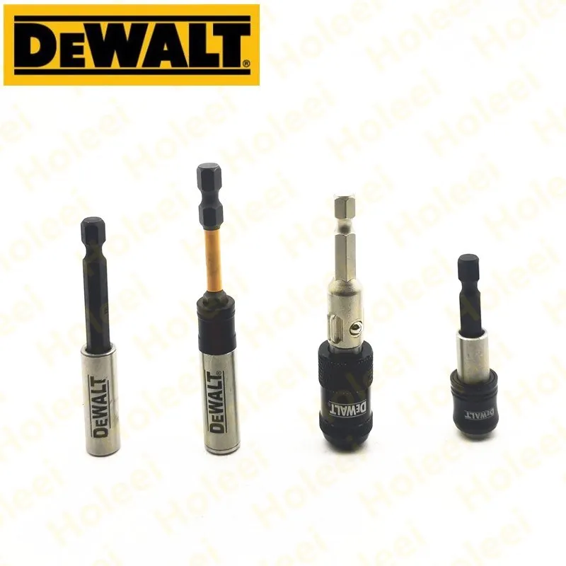 DEWALT For 6.35MM hexagonal handle magnetic extension rod quick release self-locking post screwdriver head