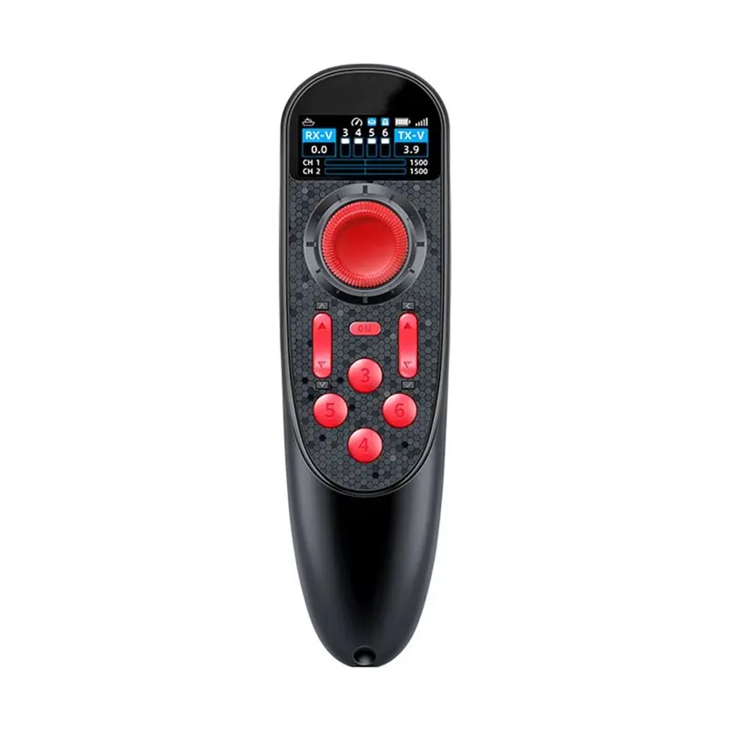 YSUN-DS-650 6CH 2.4G Radio Transmitter Screen For RC For Boats With 0.96 Inch Color Display Extended Control Range