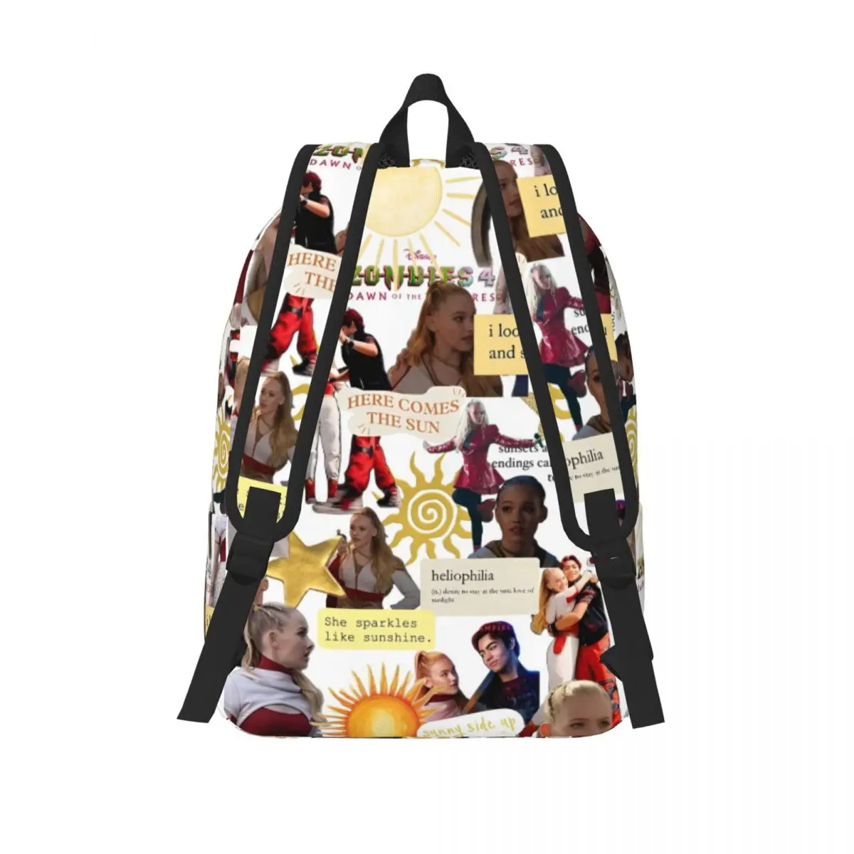 الزومبي 4 فجر مصاصي الدماء حقيبة ظهر عادية في الهواء الطلق طالب الأعمال نوفا فيكتور Daypack الرجال النساء كمبيوتر محمول حقيبة قماش قنب