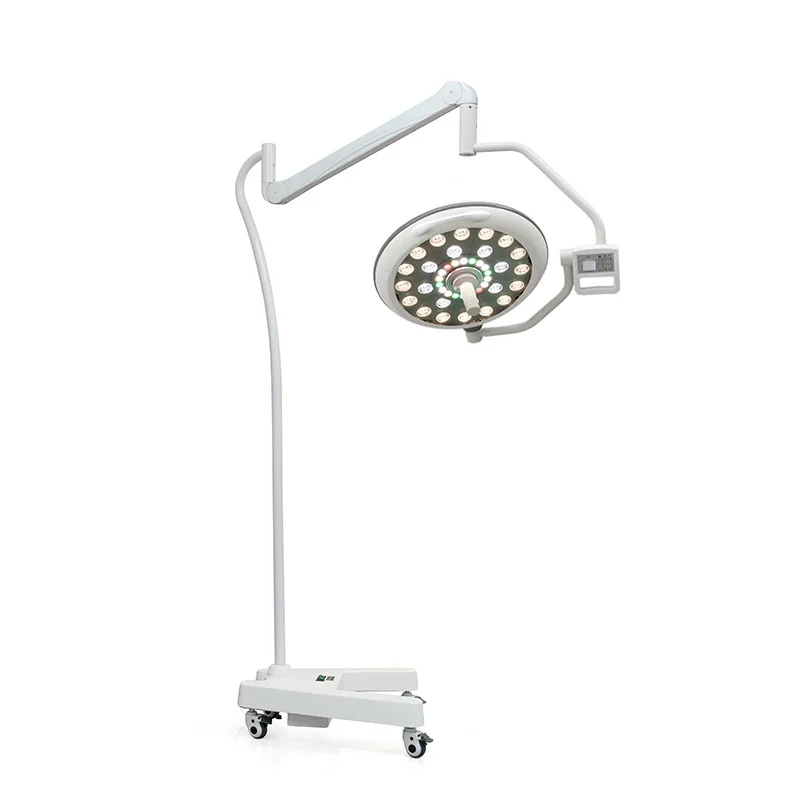 

Medical Ot Shadowless Lamp Mobile Surgical Light Animal Operating Light Emergency Operation Light With Battery