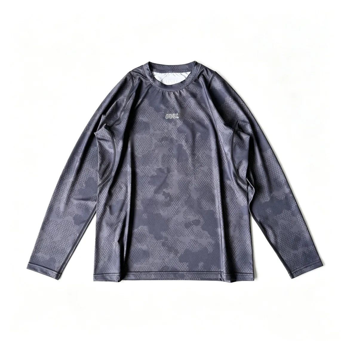 UVU python pattern lightweight ultra-thin breathable riding running quick-drying tight long-sleeved T-shirt 25SS