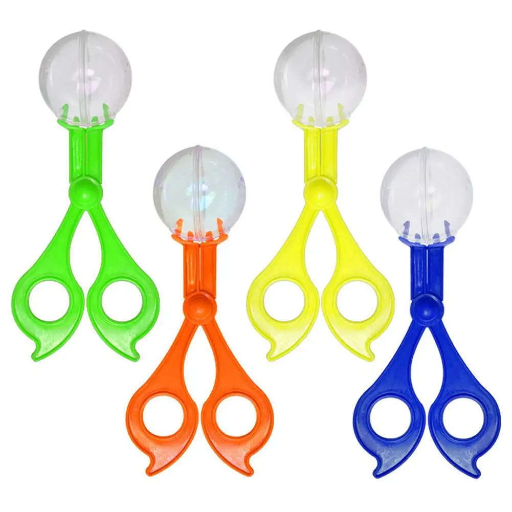 Pinças de plástico para crianças, Handy Insect Scissors, Clips Exploring Kit, Practical Trapping, Insect Toys, Bug Trap