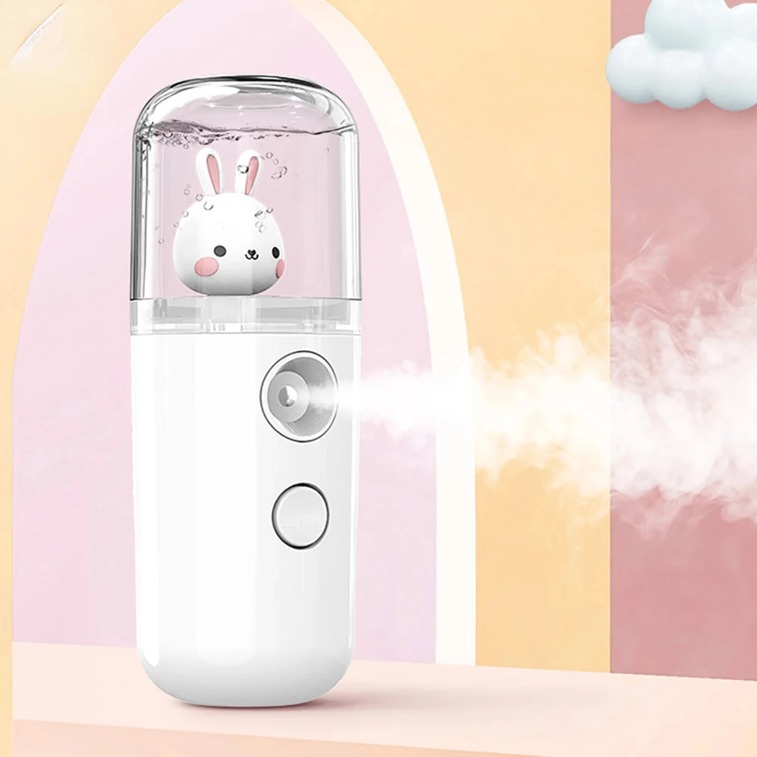 

Portable Air Humidifier 30ml USB Atomizer Air Purifier Aromatherapy Essential Oil Diffuser Hydrator