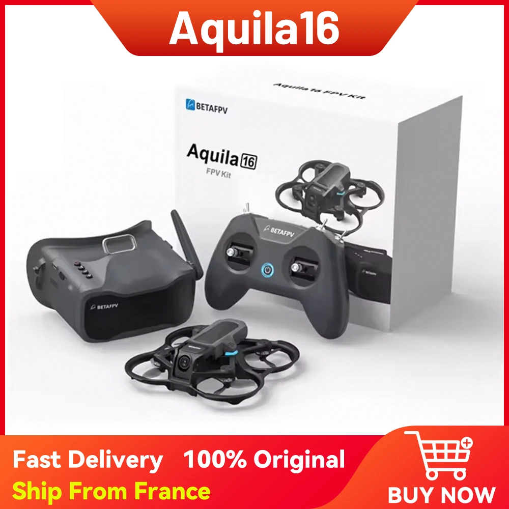 BETAFPV Aquila16 FPV Kit Bürstenlos ELRS 2.4G FPV Drohne Quadcopter