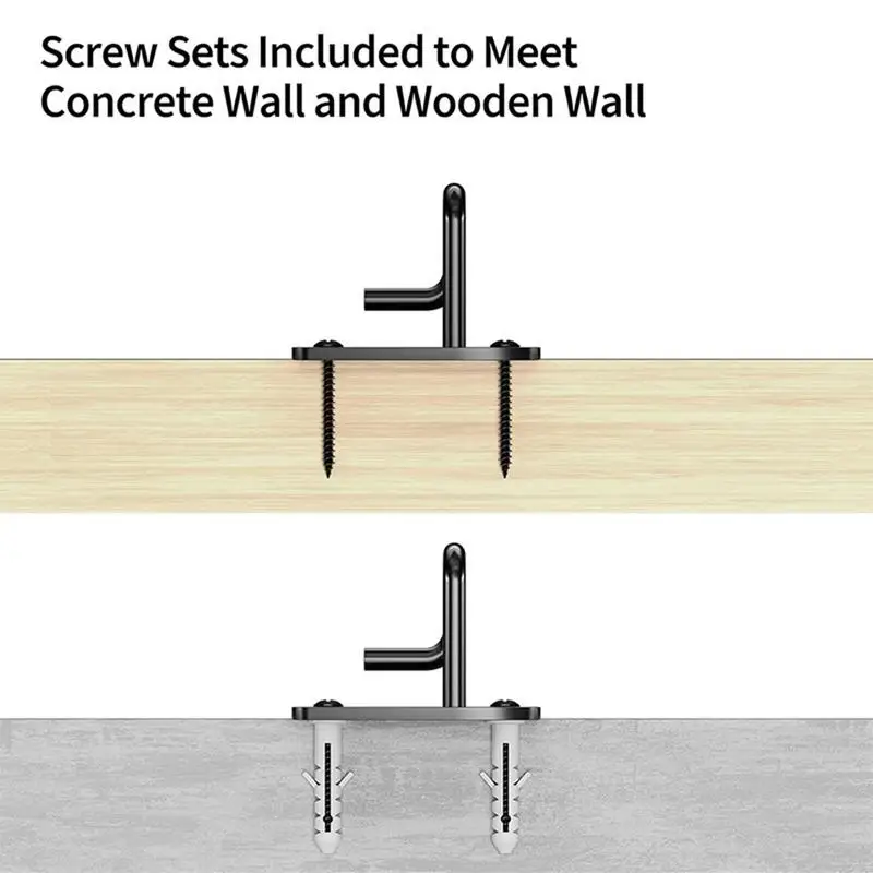Workout Wall Mount Anchors Wall Mounted Fitness Anchors For Exercise Bands Space-Saving Workout Anchors For Strength Training