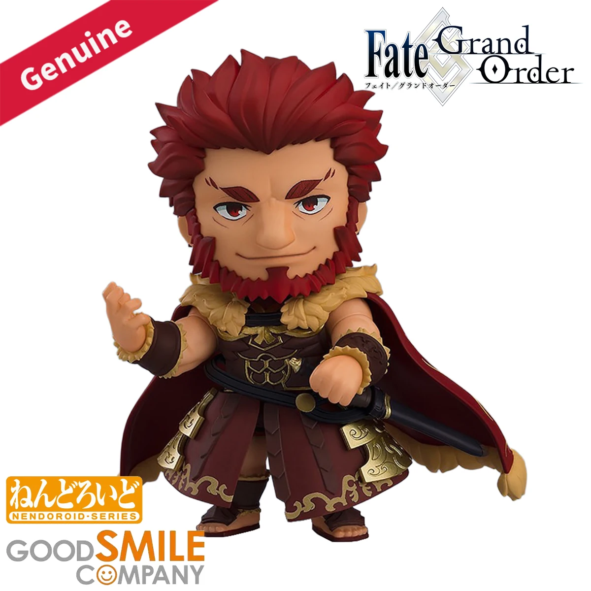 شركة Good Smile الأصلية الأصلية/دمى Nendoroid ( # 2666) شخصية لعبة القدر/الطلب الكبير اسكندرا رايدر