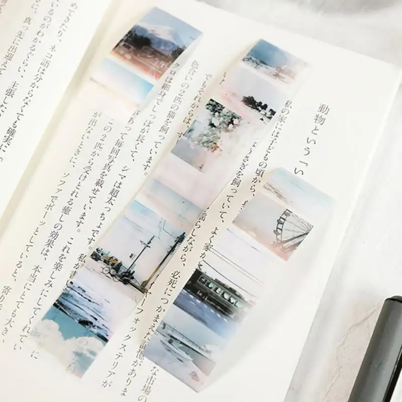 ملصقات جيب عالية الجودة، ملصقات فنية مزخرفة فريدة من نوعها، أدوات مكتبية جمالية للفيلم القديم