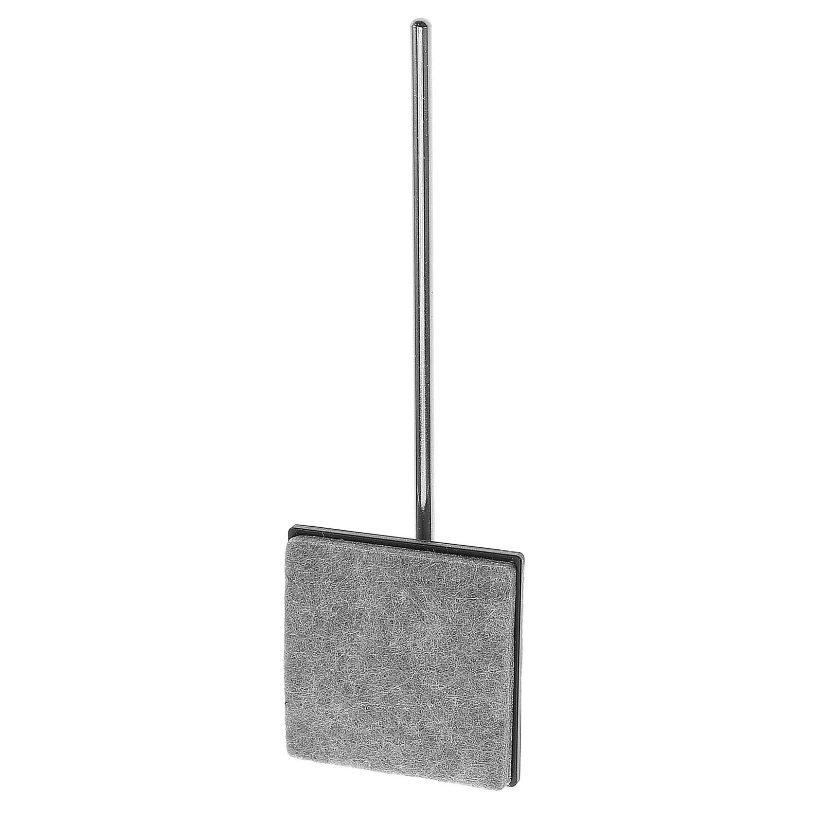 

Felt Square Flat Bottom Pedal Beater For Single Double Bass Kick Stainless Steel Durable Replacement Parts Compatible With